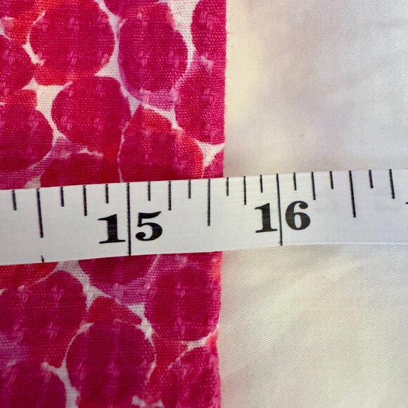 NWOT Gap Pink Polka Dot Buttoned Cotton Blazer - Picture 9 of 10